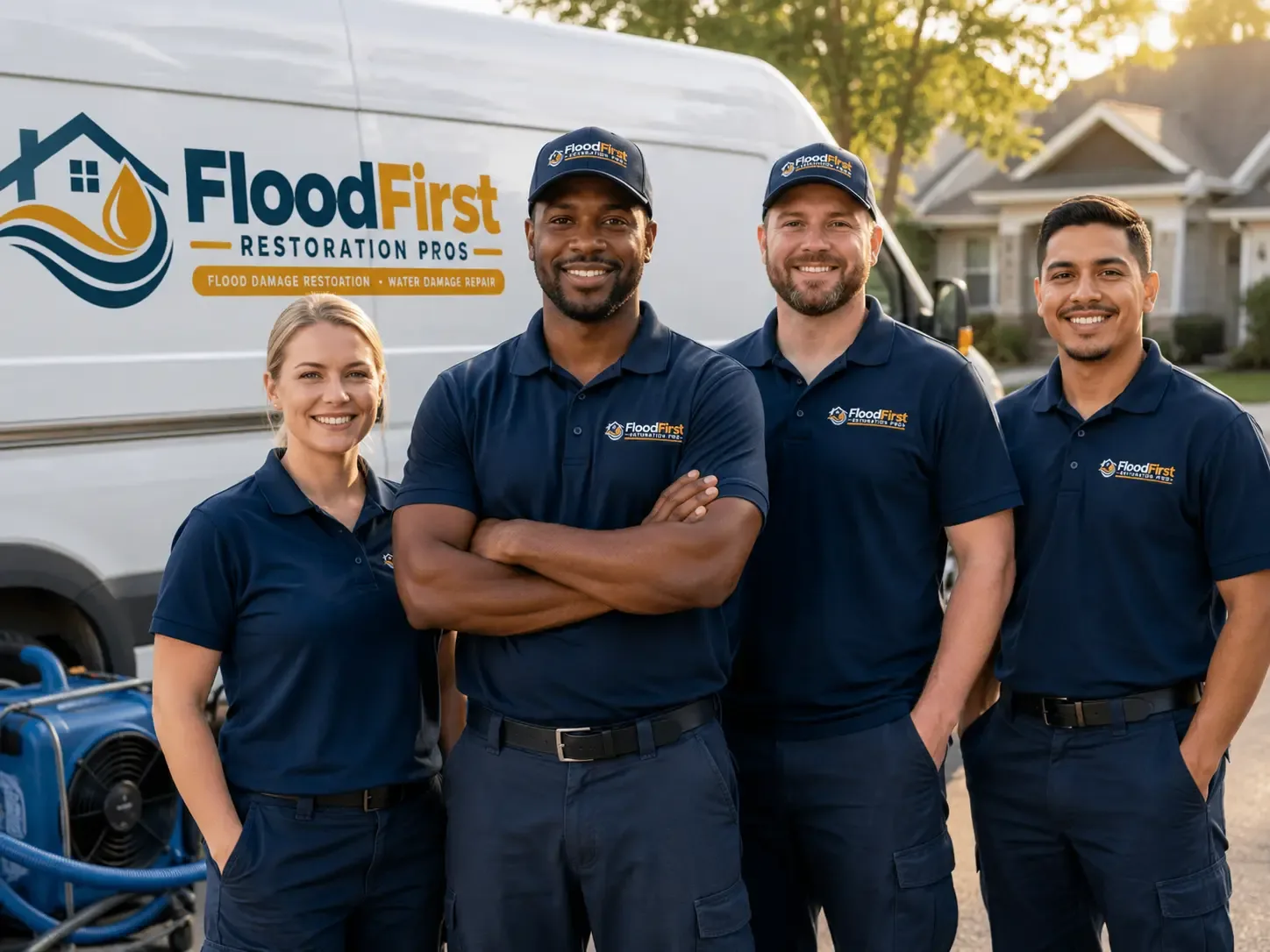 Flood Damage Restoration company in Conklin, MI