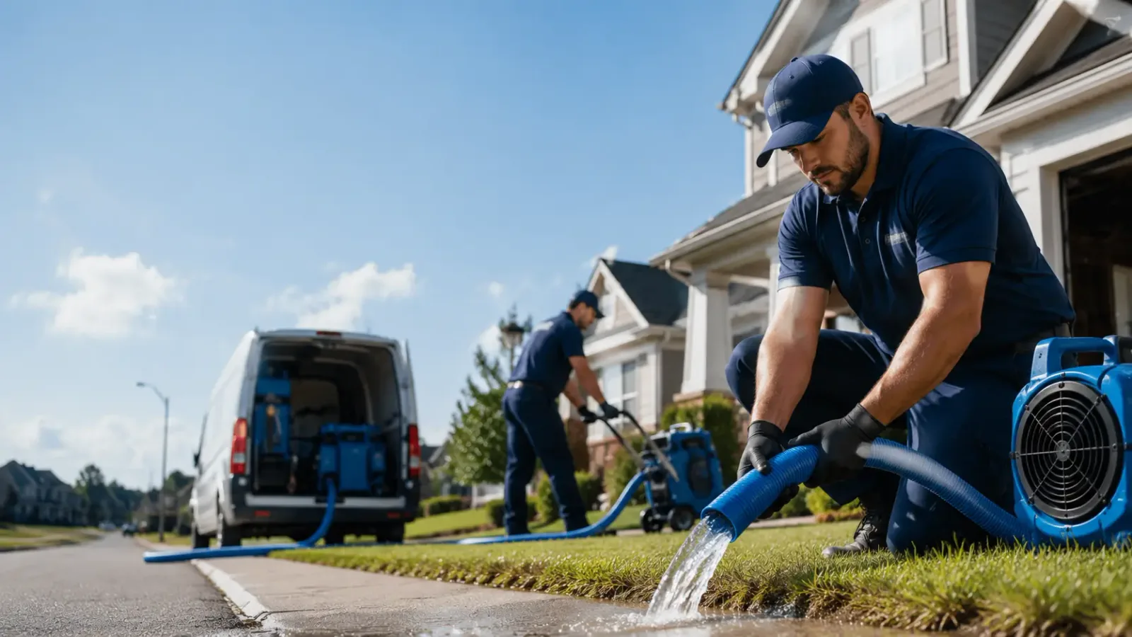 Flood Damage Restoration in Conklin, MI